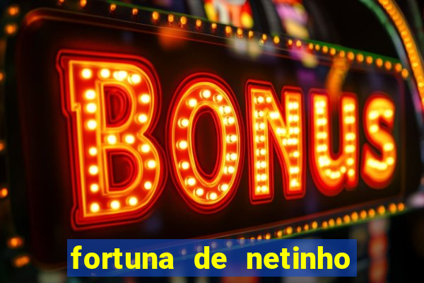 fortuna de netinho de paula